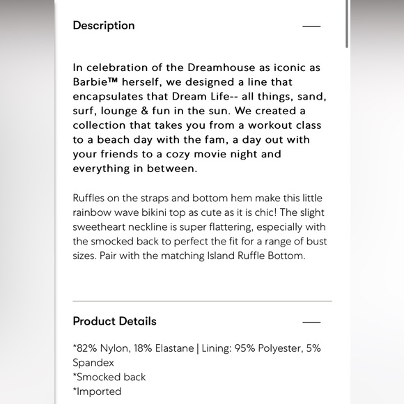 Show Me Your MuMu Seaside Ruffle Swim Top - Picture 3 of 6